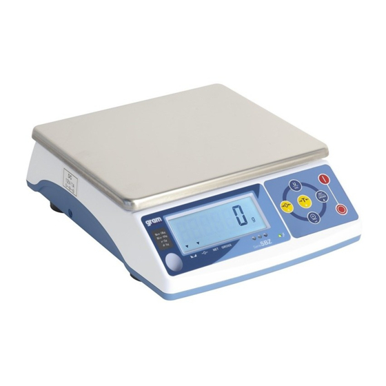Gram SBZ Série Manuel D'utilisation