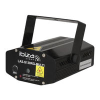 Ibiza Light LAS-S130RG-MINI LASER Manuel D'utilisation