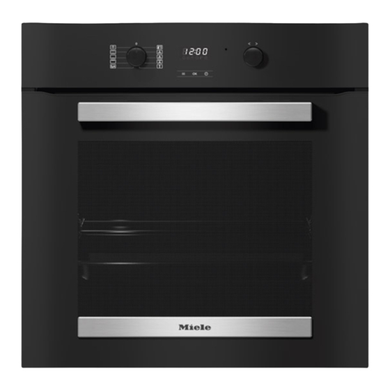 Miele H 2455 B Mode D'emploi Et Instructions De Montage