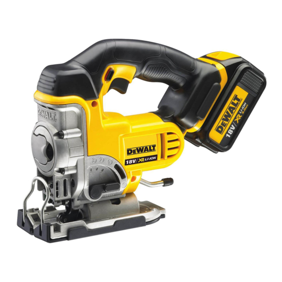 DeWalt DCS331 Traduction De La Notice D'instructions Originale