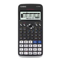 Casio fx-991EX Mode D'emploi