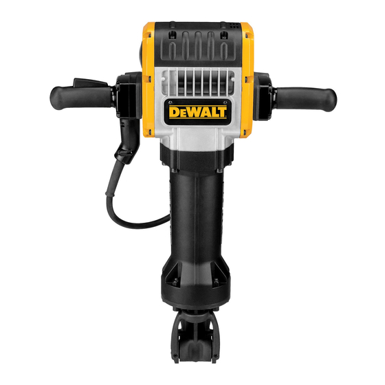 DeWalt D25980 Guide D'utilisation