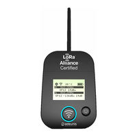 ADEUNIS LoRaWAN Europe EU863 Guide Utilisateur