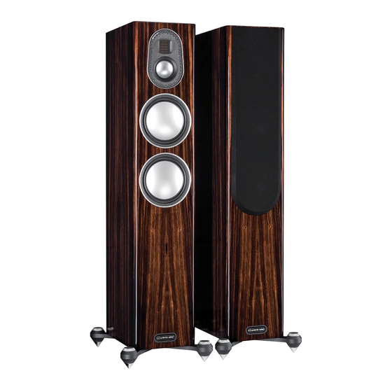 Monitor Audio GOLD Serie Mode D'emploi