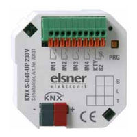 Elsner Elektronik KNX S-B4T-UP Installation Et Réglage