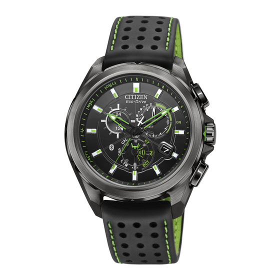 Citizen Eco-Drive Proximity Mode D'emploi