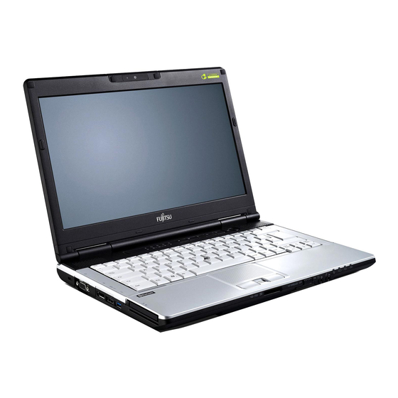 Fujitsu LIFEBOOK S751 Mode D'emploi