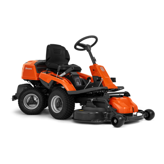 Husqvarna R 214 Manuel D'utilisation