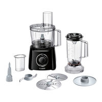 Bosch MultiTalent 3Plus MCM3P Serie Manuel D'utilisation