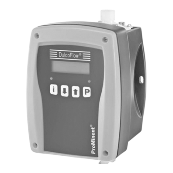 ProMinent DulcoFlow DFMa Manuel D'utilisation