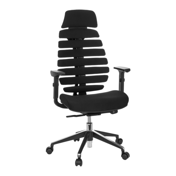 hjh OFFICE ERGO LINE II PRO 714540 Instructions De Montage