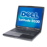 Dell Latitude D530 Guide D'utilisation