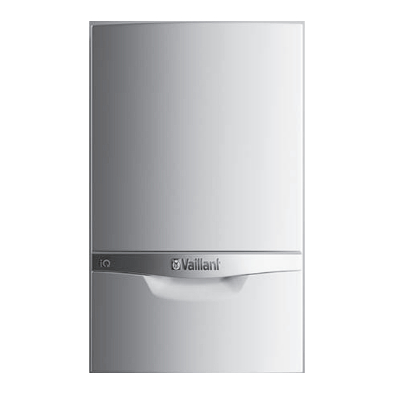 Vaillant ecoTEC exclusive VC 156/5‑7 Notice D'installation Et De Maintenance