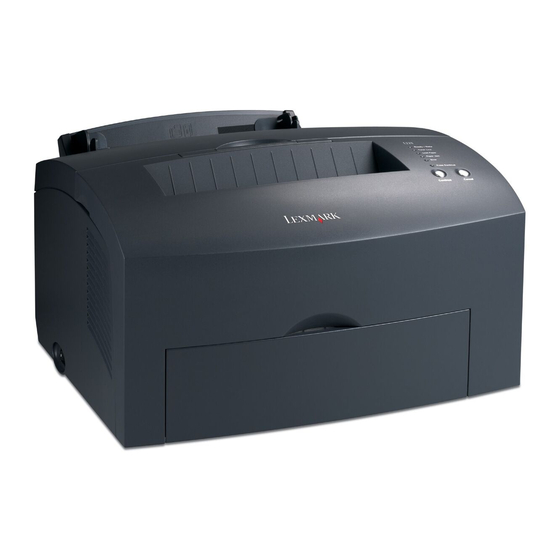 Lexmark E220 Guide D'installation