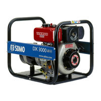 Sdmo DX3000 Manuel D'utilisation Et D'entretien