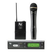 Telex Elektro-Voice RE-2 Mode D'emploi