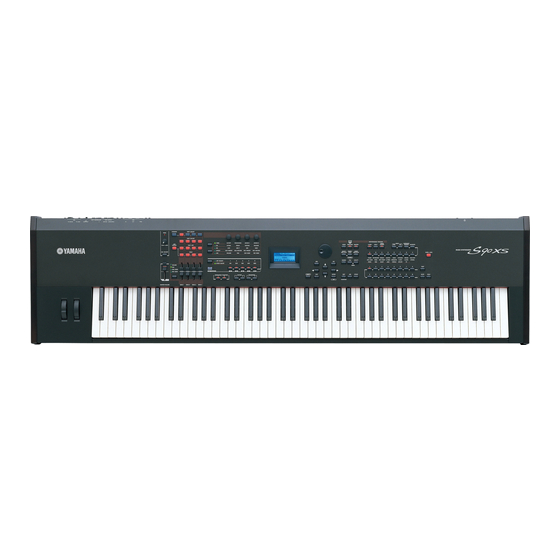 Yamaha S90 XS Manuel De Référence