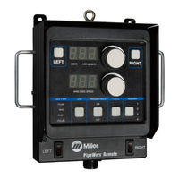 Miller PipeWorx Remote Feeder Interface w/Cable Manuel Du Propriétaire