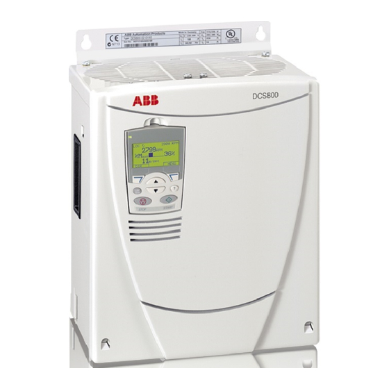 ABB DCS800 Guide Rapide