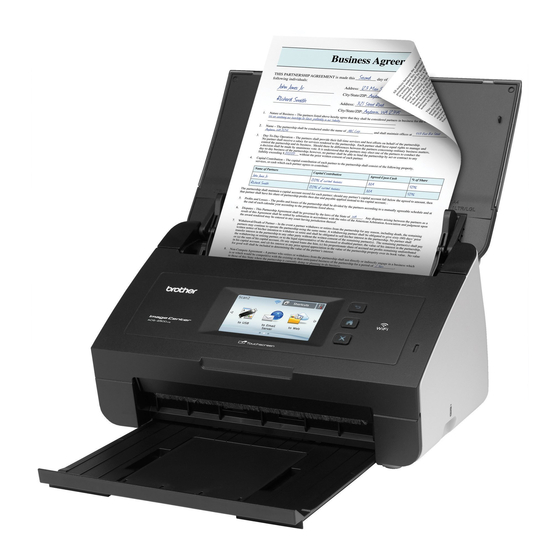 Brother ADS-2000e Guide De L'utilisateur