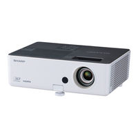 Sharp PG-LX2000 Mode D'emploi