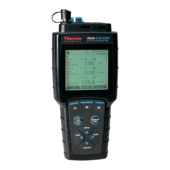 Thermo Scientific Orion Star A320 Série Manuel D'utilisation