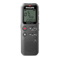 Philips VoiceTracer DVT1120 Manuel De L'utilisateur