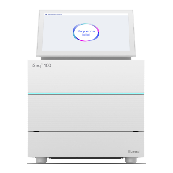 illumina iSeq 100 Manuel Système