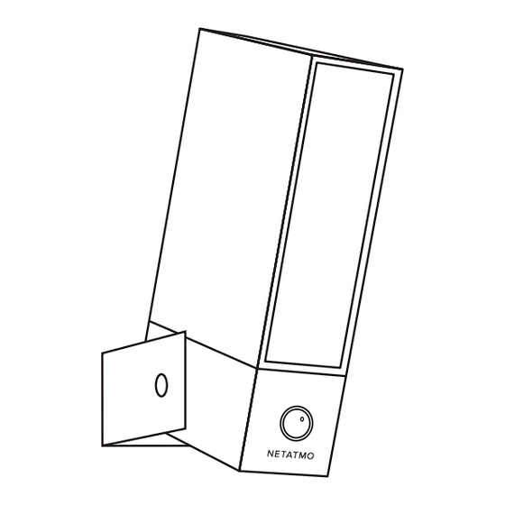 Netatmo Presense Guide De L'utilisateur