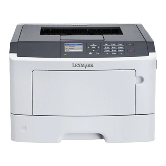 Lexmark MS510 Serie Guide De L'utilisateur