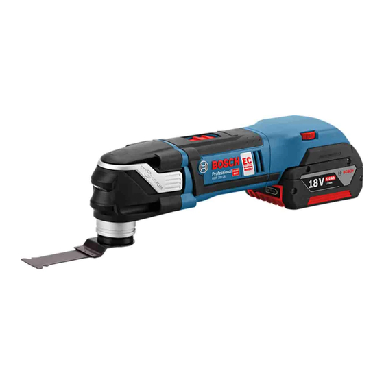 Bosch GOP 18V-28 Professional Notice Originale