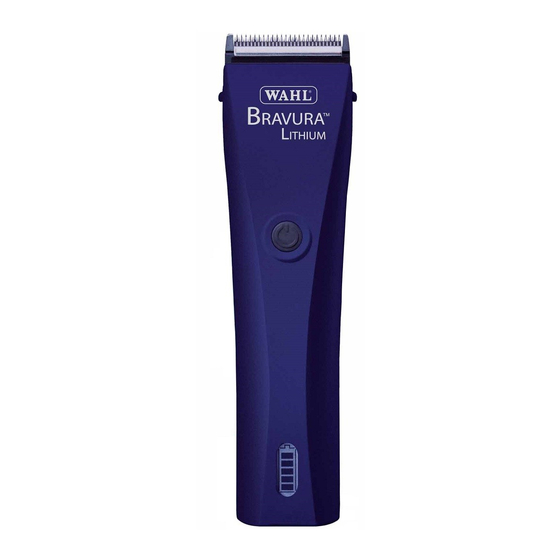 Wahl Bravura 41870-0423 Mode D'emploi