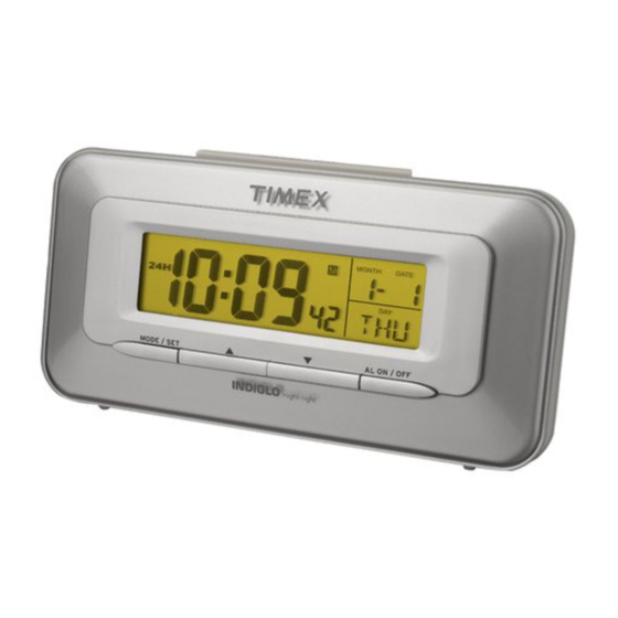 Timex T020 Mode D'emploi