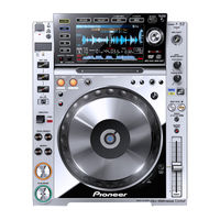 Pioneer CDJ-2000nexus Mode D'emploi