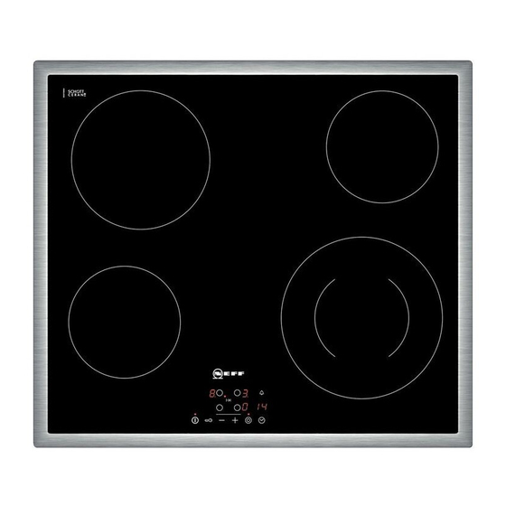 NEFF T1.B22 Série Notice D'utilisation