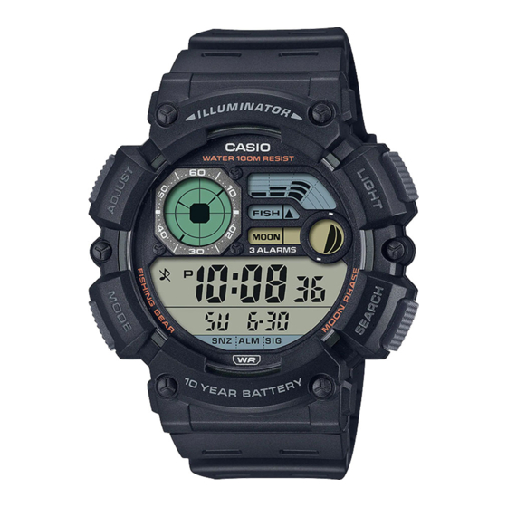 Casio 3518 Guide D'utilisation