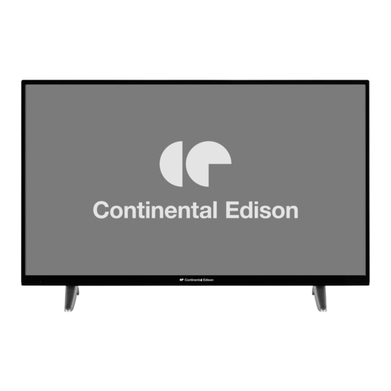 CONTINENTAL EDISON CELED43S0119B3 Mode D'emploi