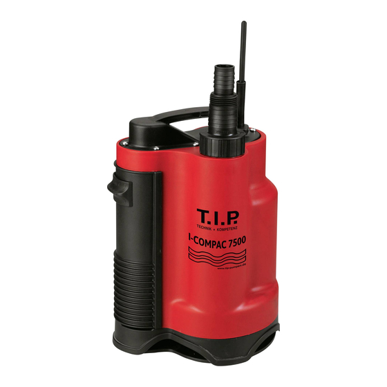 T.I.P. I-COMPAC 7500 Mode D'emploi