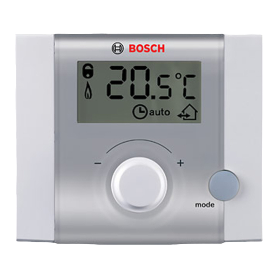 Bosch Junkers FB 10 Notice D'utilisation Et D'installation