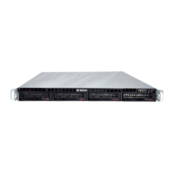 Bosch 1400 Serie Guide D'installation Rapide