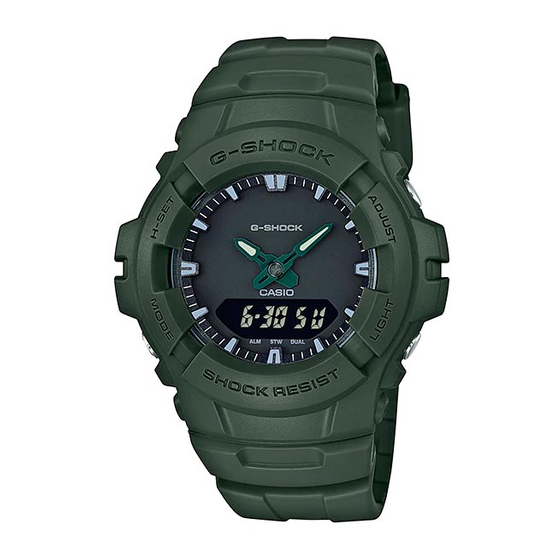 Casio 5158 Guide D'utilisation