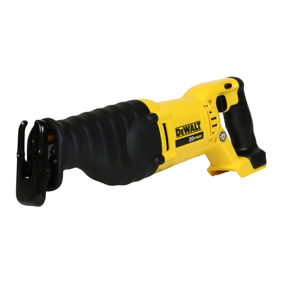 DeWalt DCS380 Guide D'utilisation