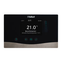 Vaillant sensoCOMFORT VRC 720/3 Notice D'utilisation Et D'installation