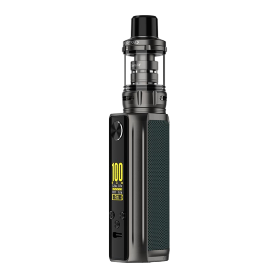 Vaporesso TARGET 100 Mode D'emploi