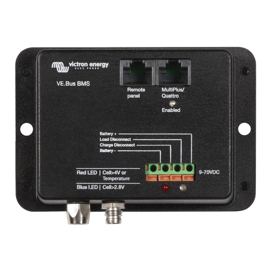 Victron energy VE.Bus BMS Manuel