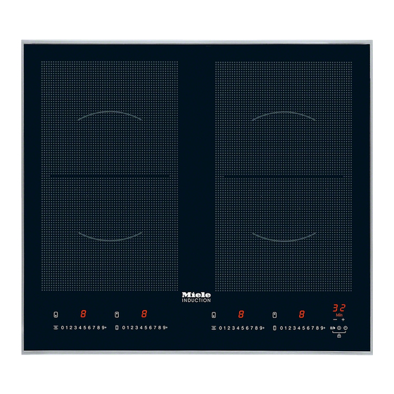 Miele KM 6306 Notice D'utilisation Et De Montage