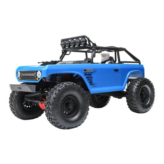 Horizon Hobby axial SCX10 II DEADBOLT Manuel D'utilisation