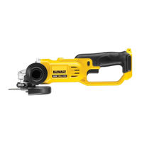 Dewalt DCG412M2 Traduction De La Notice D'instructions Originale