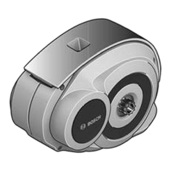 Bosch Intuvia Guide D'utilisation