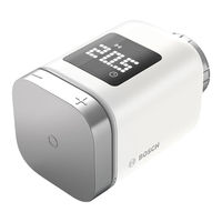 Bosch Thermostat de radiateur II Guide De Démarrage Rapide